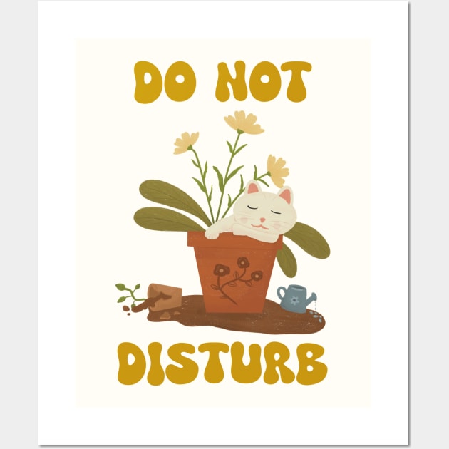 Do not disturb! Wall Art by Daxa